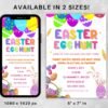Easter Egg Hunt Flyer Printable Invite Spring Egg - Image 3