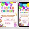 Easter Egg Hunt Flyer Printable Invite Spring Egg - Image 2