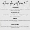 Raffle Flyer Template DIY Business Branding Giveaway Ticket - Image 6