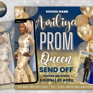 Prom Invitation Flyer Prom Event Flyer Prom Invitation