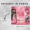 Prom Invitation Flyer Prom Event Flyer Prom Invitation - Image 4