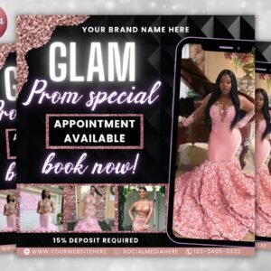 Prom Invitation Flyer Prom Event Flyer Prom Invitation