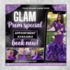 Prom Invitation Flyer DIY Senior Prom Night Celebration - Image 2
