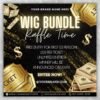 Raffle Flyer Template DIY Business Branding Giveaway Ticket - Image 2