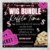 Raffle Flyer Template DIY Business Branding Giveaway Ticket - Image 2