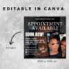 Appointments Available Booking Flyer DIY Appointments Available Template - Image 4