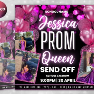 Prom Invitation Flyer Prom Event Flyer Prom Invitation