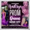 Prom Invitation Flyer Prom Event Flyer Prom Invitation - Image 2