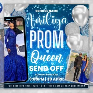 Prom Invitation Flyer Prom Event Flyer Prom Invitation