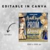 Prom Invitation Flyer Prom Event Flyer Prom Invitation - Image 4