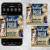Prom Invitation Flyer Prom Event Flyer Prom Invitation - Image 3