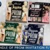 Prom Invitation Flyer Prom Event Flyer Prom Invitation