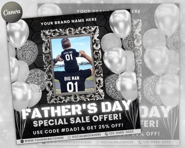 Father's Day Special Offer Flyer Book Now Flyer