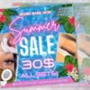 Summer Flyer Summer Lash Flyer Template Hello Summer - Image 2