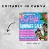 Summer Flyer Summer Hair Flyer Template Hello Summer - Image 4