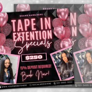 Tape In Extension Flyer Tape In Extension Hair