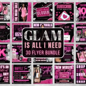 Social Media Bundle Appointment Flyer Book Now Flyer