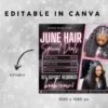 June Booking Flyer June Hair Special Flyer Hair - Image 4