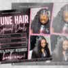 June Booking Flyer June Hair Special Flyer Hair - Image 2