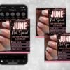 June Booking Flyer June Nail Special Flyer Nail - Image 3
