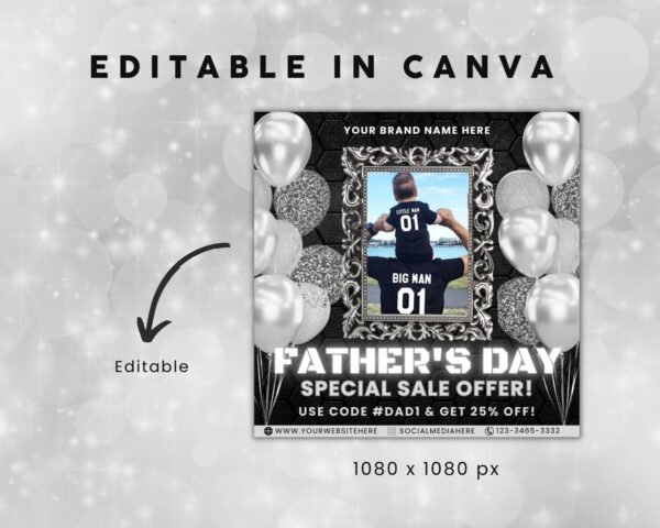 Father's Day Special Offer Flyer Book Now Flyer - Image 4