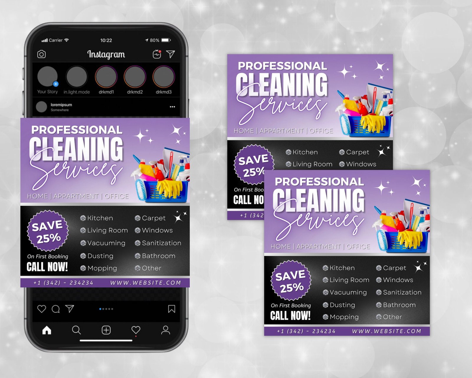 Cleaning Service Flyer Airbnb Flyer DIY Flyer Template - Image 2