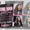 June Booking Flyer June Hair Special Flyer Hair