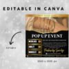 Permanent Jewelry Pop Up Permanent Jewelry Flyer Editable - Image 3