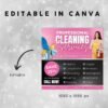 Cleaning Service Flyer Airbnb Flyer DIY Flyer Template - Image 3