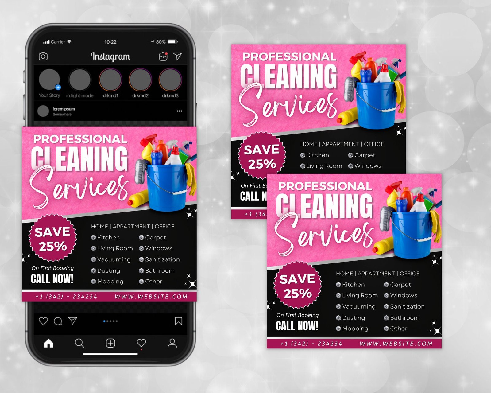 Cleaning Service Flyer Airbnb Flyer DIY Flyer Template - Image 2