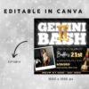 Gemini Birthday Flyer Birthday Template Birthday Girl Party - Image 3