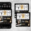 Gemini Birthday Flyer Birthday Template Birthday Girl Party - Image 2