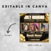 July Booking Flyer Hair Braiding Knotless Braids Flyer - Image 4