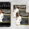 Credit Repair Flyer DIY Flyer Template Design Editable - Image 2