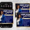 Credit Repair Flyer Canva Credit Repair Flyer Template - Image 2