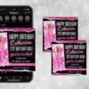 Birthday Celebration Flyer Template Birthday Flyer Girl Birthday - Image 2