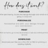 Instagram Business Card 2023 DIY Canva Business Card - Image 7