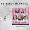 August Bookings Flyer August Bookings Available Hair Flyer - Image 3