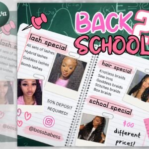 Back To School Flyer Back to school sale