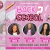 Back to school sale flyer back to school