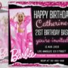 Birthday Celebration Flyer Template Birthday Flyer Girl Birthday