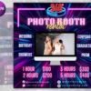 360 Photo Booth Flyer Event Photography Party Photo