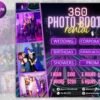 360 Photo Booth Flyer Photo Booth social media