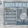 Booth Rental Flyer Esthetician Flyer Beautician Flyer Salon