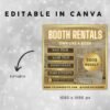 Booth Rentals Available Barber Flyer Template Esthetician Flyer - Image 3