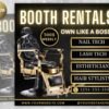 Esthetician Flyer Booth Rental Flyer Beautician Flyer Booth