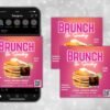 Brunch Flyer DIY Brunch Invitation Birthday Brunch Flyer - Image 2