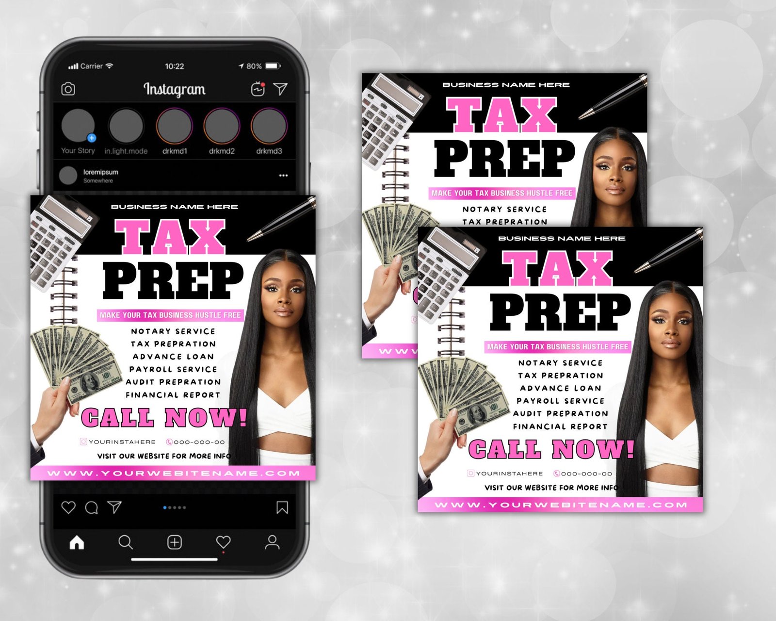 Tax Prep Flyer Tax Prep Instagram Tax Flyer - Image 2