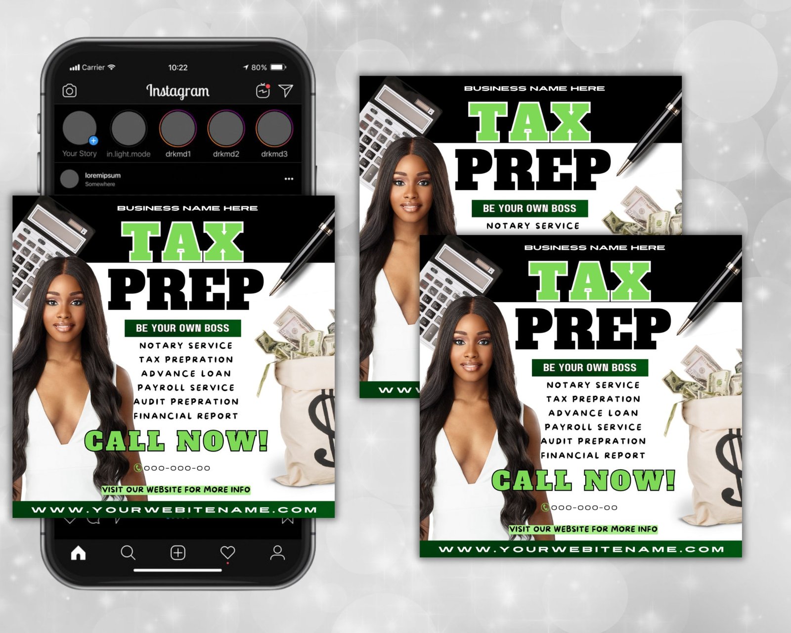 Tax Prep Flyer Tax Prep Instagram Tax Flyer - Image 2