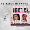 August Bookings Flyer August Bookings Available Lash Flyer - Image 3